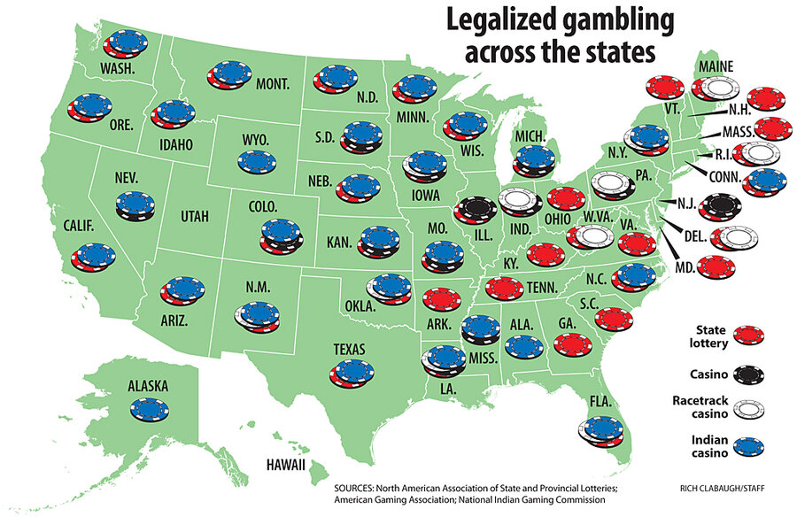 gambling ages by state